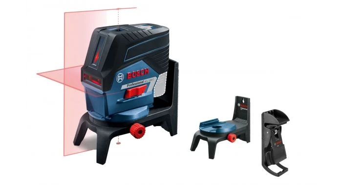 Bosch GCL 2-50 C SOLO 12V Li-Ion Accu Kruislijn-/puntlaser Body In L-Boxx - Rood - 20m - 0601066G08