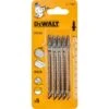 DeWalt DT2164 HCS Decoupeerzaagblad Clean - 4mm Tandafstand - Hout (5st) - DT2164-QZ