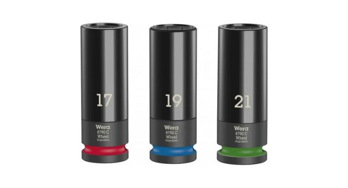 Wera 5004595001 3-delige Wheel Impaktor Dopsleutelset 1 - 85mm - 1/2''