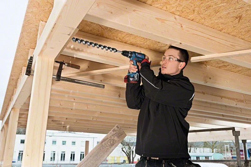 Bosch GSR 18V-28 18V Li-Ion Accu Schroefboormachine Set (2x 4,0Ah) In L-BOXX - 63Nm - 06019H410A - Afbeelding 4