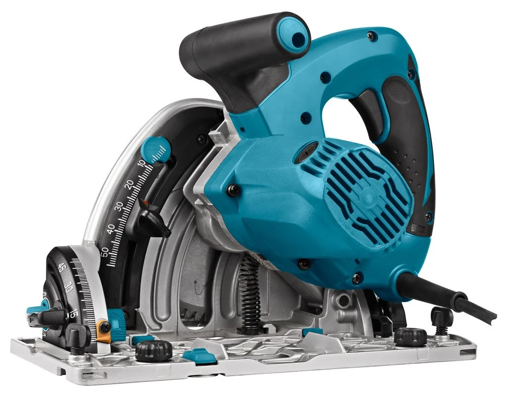 Makita SP6000J1X2 Invalzaag In Mbox Incl. Geleiderail (2st) In Foudraal - 1300W - 165mm - Afbeelding 5