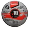 Makita D-18770-10 Doorslijpschijf - 125 X 22,23 X 1,2mm - RVS - Inox (10st)