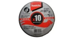Makita D-18770-10 Doorslijpschijf - 125 X 22,23 X 1,2mm - RVS - Inox (10st)