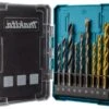 Makita D-71962 9-delige Borenset Steen/Hout/Metaal