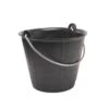 Rubi 88776 Kunststof Bouwemmer Met Inhoudsmaten - 12L - Zwart