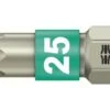 Wera 05071034001 1/4" RVS Torx Bit - T20 X 25mm