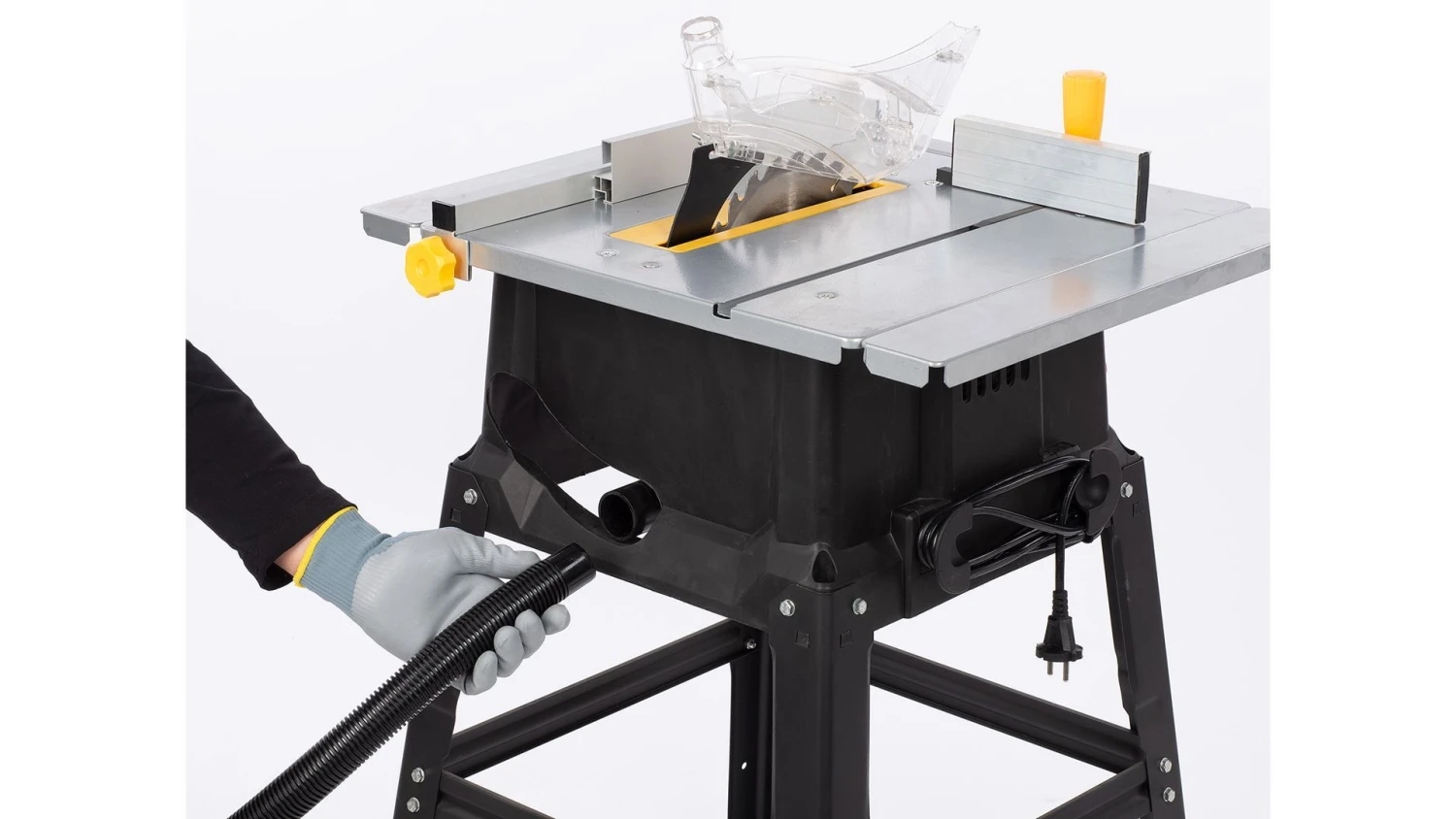 Powerplus POWX07590 Tafelzaag Met Onderstel - 1700W - 210 X 30 Mm - Afbeelding 13