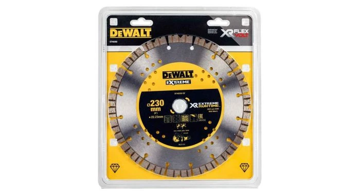 DeWalt DT40260 XR Extreme Diamantdoorslijpschijf - 230 X 22,23 X 2,3mm - Beton - Steen - DT40260-QZ
