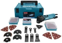 Makita TM3010CX2J Multitool + 42 Delige Accessoireset In Mbox - 320W