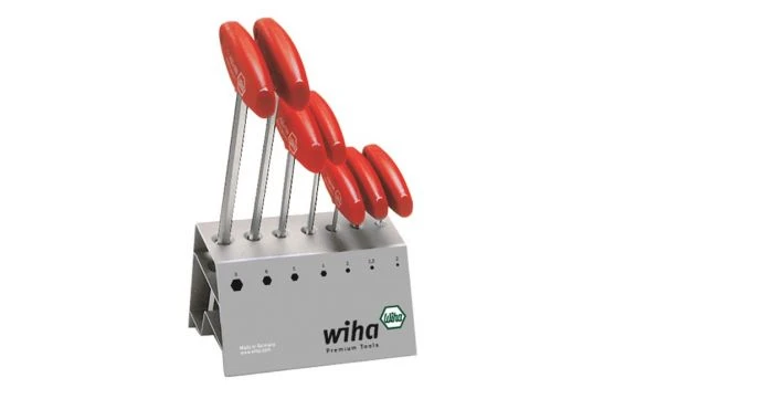 Wiha 334 VB 7-delige Schroevendraaierset Met Dwarsgreep - Inbus - 00953