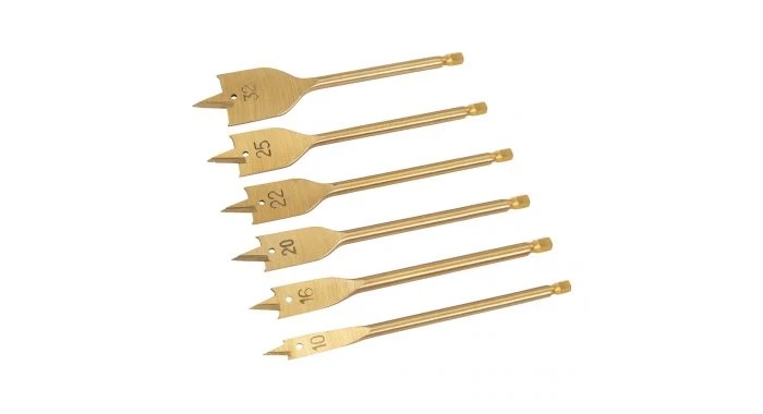 Silverline DS32 6 Delige Titanium Speedboor Set - 10-32mm