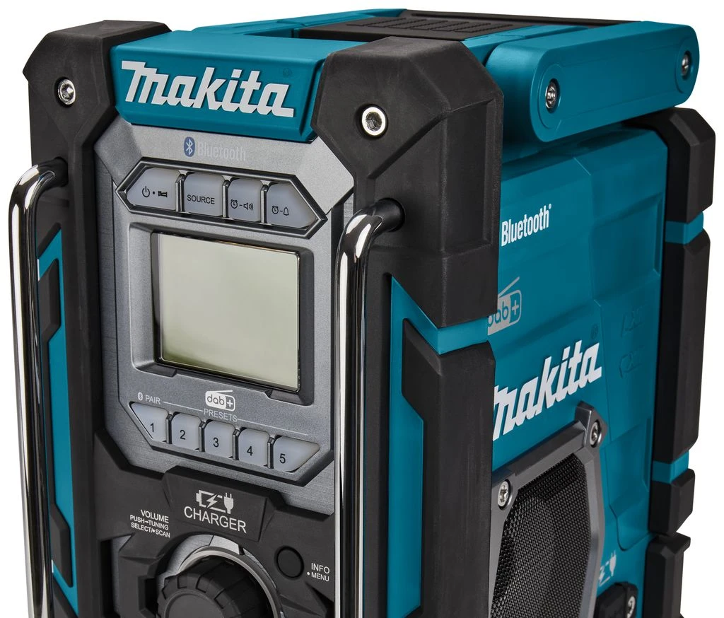 Makita DMR301 10,8-18V Li-Ion Accu Bouwradio - Bluetooth -dab+ - Werkt Op Netstroom & Accu - Afbeelding 3