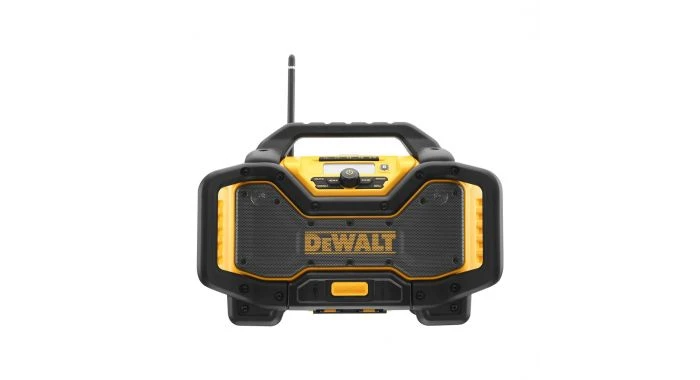 DeWALT DCR027 18V Li-Ion Accu DAB+ Bouwradio Met Oplaadfunctie - Werkt Op Netstroom & Accu - DCR027-QW