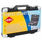 Airpress 75246 - Gereedschapskoffer Met Chroom Vanadium Doppenset 108 Delig Professioneel - Afbeelding 7