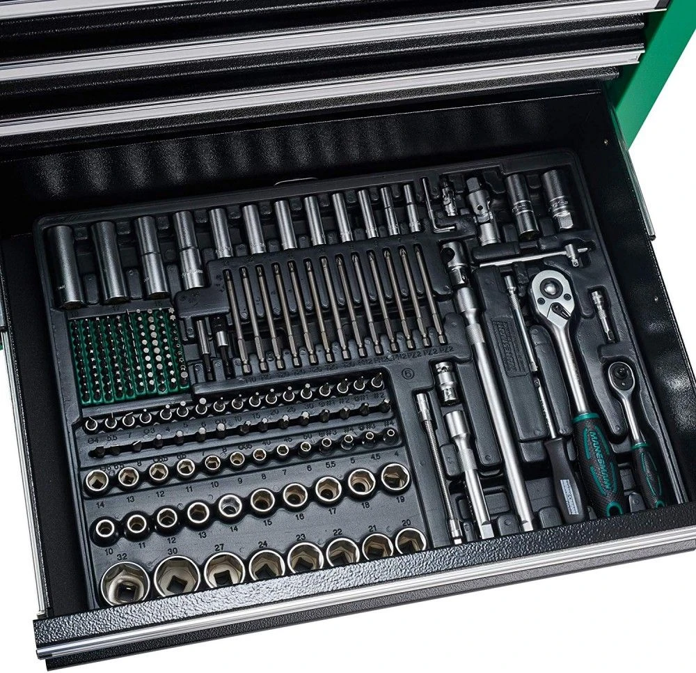 Brüder Mannesmann 28270 321-delige Gereedschapwagen - Gevuld - Afbeelding 7