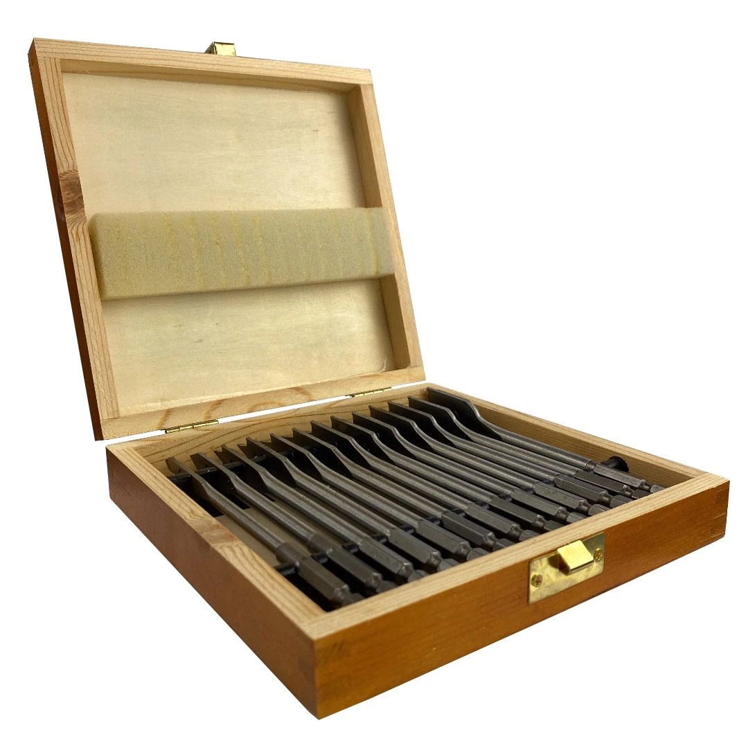 Fit-to-Fix 4000140012 13-delige Uni Speedborenset - Quicklock - Hout - 6 T/m 25mm