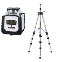 Laserliner Cubus Green 110 S Rotatielaser Set In Koffer Incl. Ontvanger & Statief - Groen - 100m - 052.300-1