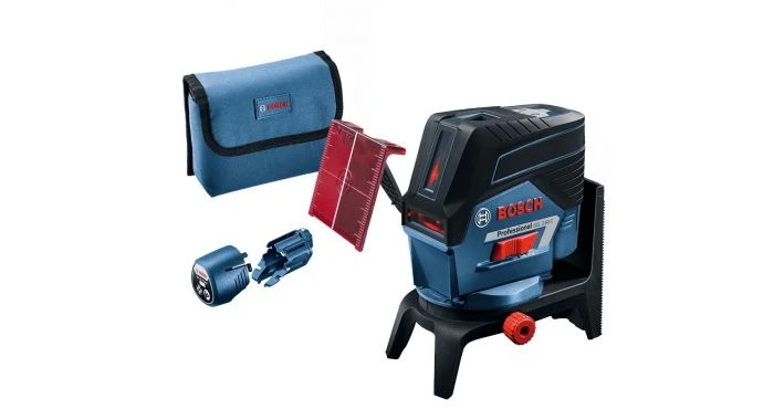 Bosch GCL 2-50 C 12V Li-Ion Accu Kruislijnlaser Incl. AA Adapter In Etui - 20m - 0601066G00
