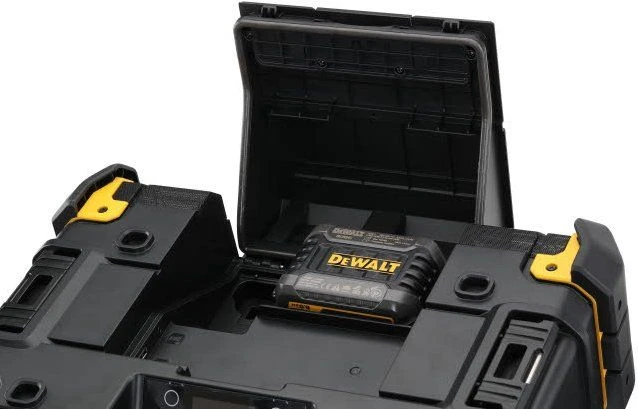 Dewalt DWST1-81078 10,8-54V Li-Ion Accu TSTAK Radio Met Oplaadfunctie - Werkt Op Netstroom & Accu - DWST1-81078-QW - Afbeelding 4