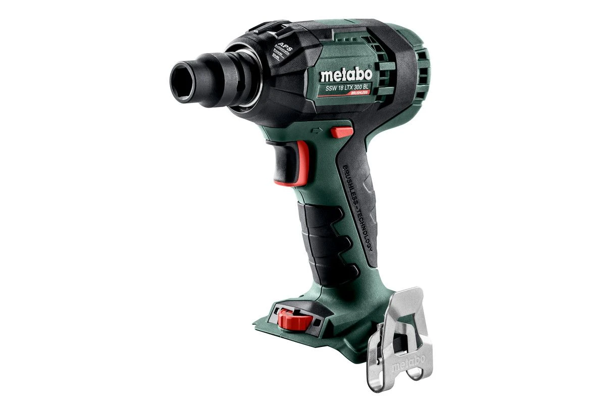 Metabo SSW 18 LTX 300 BL 18V LiHD Accu Slagmoersleutel Set (2x 4.0Ah LiHD Accu) In MetaBox - 300Nm - 1/2" - Koolborstelloos - 602395800 - Afbeelding 2
