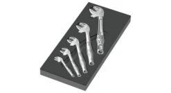 Wera 05150122001 9732 5-delige Steeksleutelset In Schuimstof Inleg