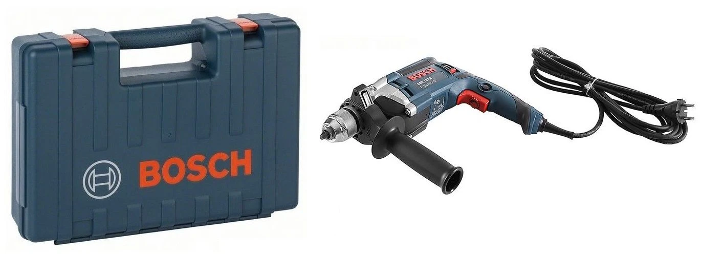 Bosch GSB 16 RE Klopboormachine In Koffer - 750W - 060114E500