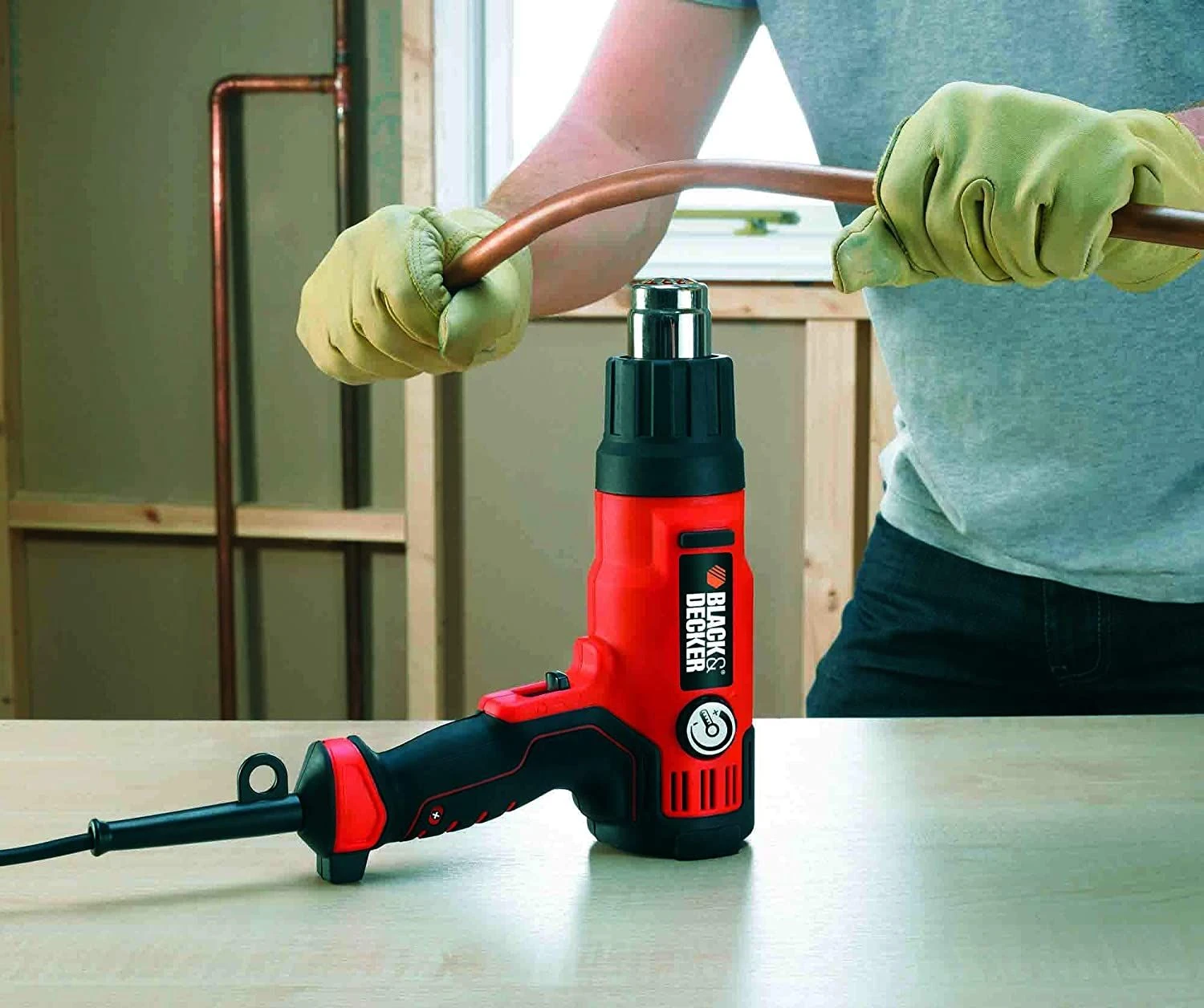 Black & Decker Black+Decker KX2200K Heteluchtpistool Incl. Accessoires In Koffer - 2000W - Afbeelding 3