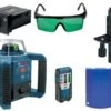 Bosch GRL 300 HVG Rotatie Laser Incl. Accessoires In Koffer - 100m - Groen - 0601061701