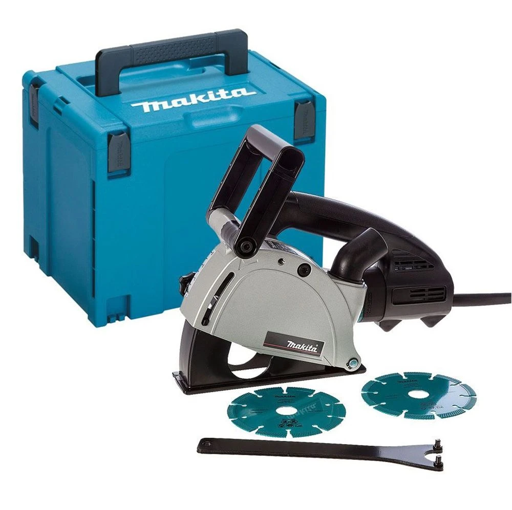 Makita DK0093J Alleszuiger / Bouwstofzuiger (VC4210L) & Sleuvenfrees In Mbox (SG1251J) Combiset - Afbeelding 4