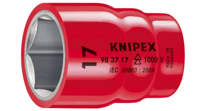Knipex 983710 VDE Dopsleutel - Zeskant - 10mm - 3/8" (L=42mm)