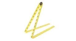 Silverline 733241 Duimstok - Kunststof - Geel - 1m