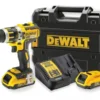 DeWalt DCD795D2 18V Li-Ion Accu Klopboor-/schroefmachine Set (2x 2.0Ah Accu) In TSTAK - Koolborstelloos