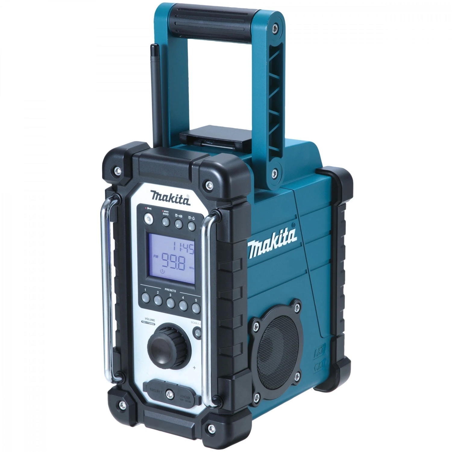 Makita DMR107 7.2-18V Li-Ion Accu Bouwradio - Werkt Op Netstroom & Accu