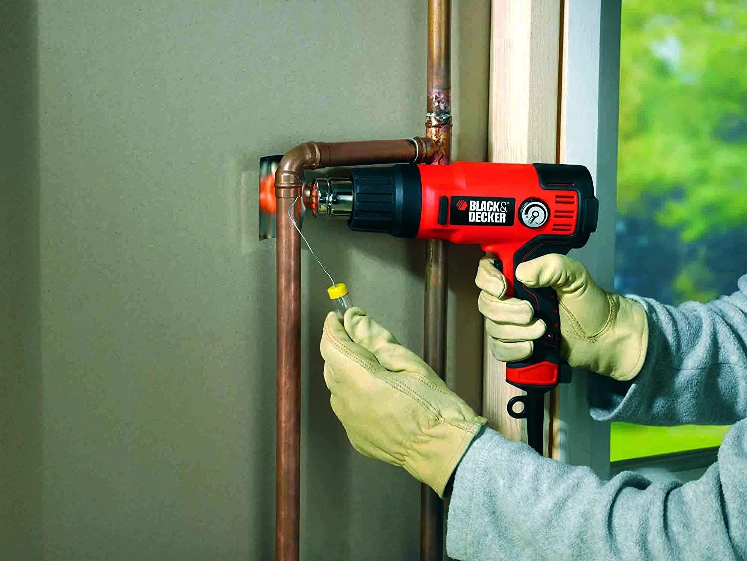 Black & Decker Black+Decker KX2200K Heteluchtpistool Incl. Accessoires In Koffer - 2000W - Afbeelding 4