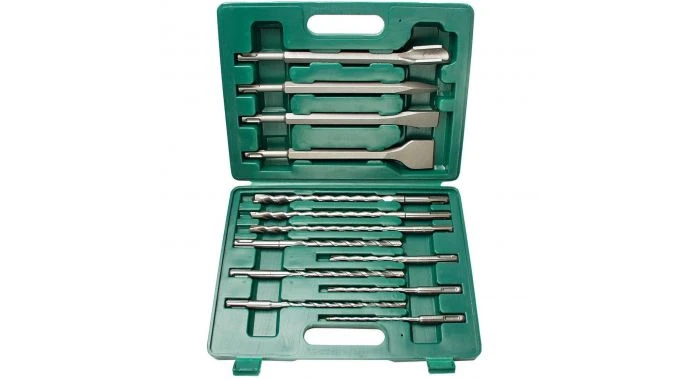 Brüder Mannesmann 12588 13-delige SDS-Plus Boor- Beitelset