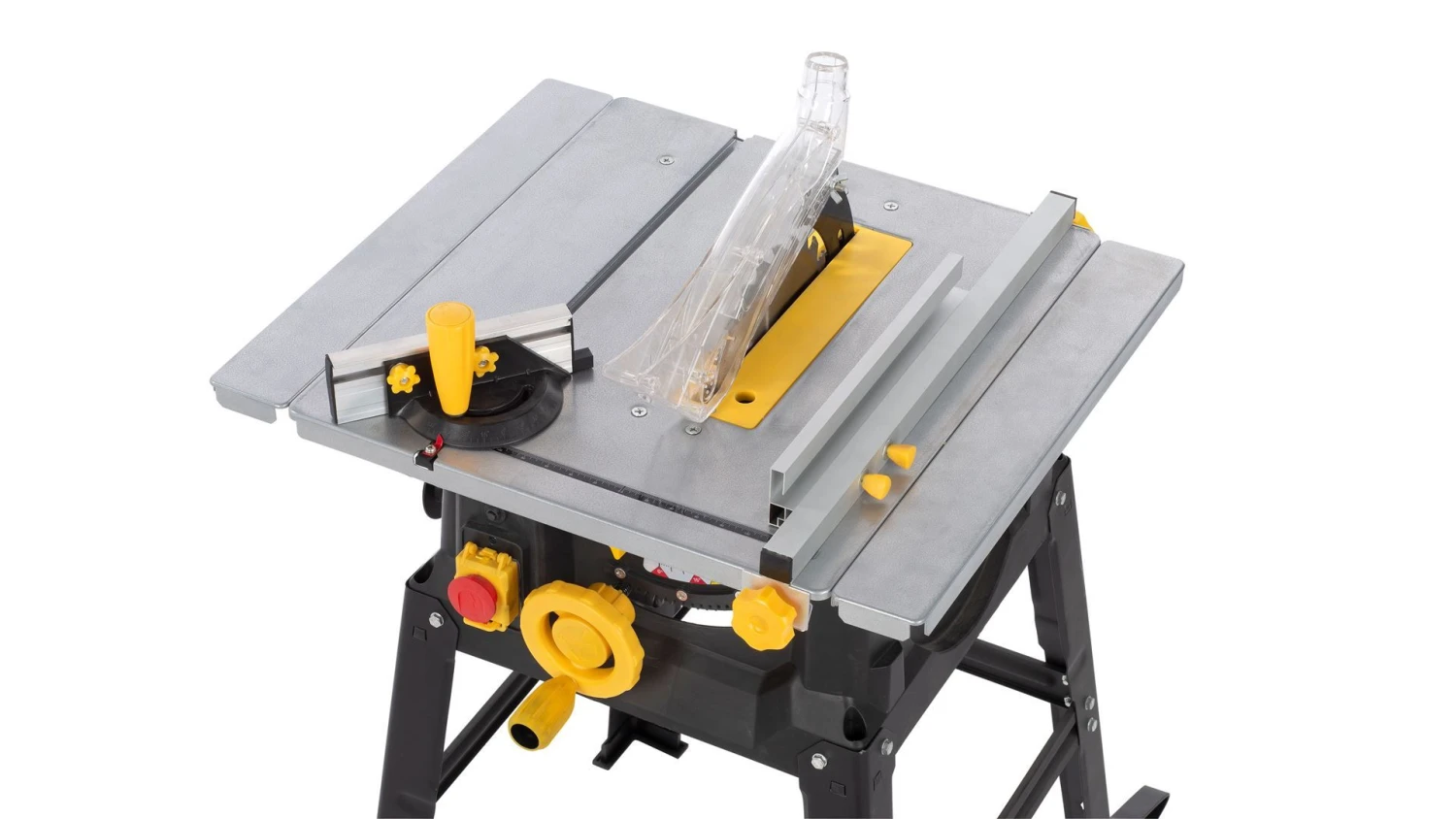 Powerplus POWX07590 Tafelzaag Met Onderstel - 1700W - 210 X 30 Mm - Afbeelding 9