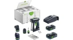 Festool C 18 HPC 4,0 I-Set 18V Li-Ion Accu Schroefboormachine Set (2x 4,0Ah) In Systainer - 45Nm - 577617