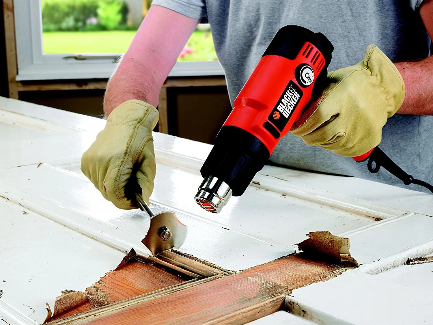 Black & Decker Black+Decker KX2200K Heteluchtpistool Incl. Accessoires In Koffer - 2000W - Afbeelding 6